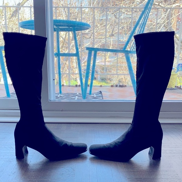 Like New Vintage Sergio Rossi Sleek Black Boots 36 - Picture 4 of 15